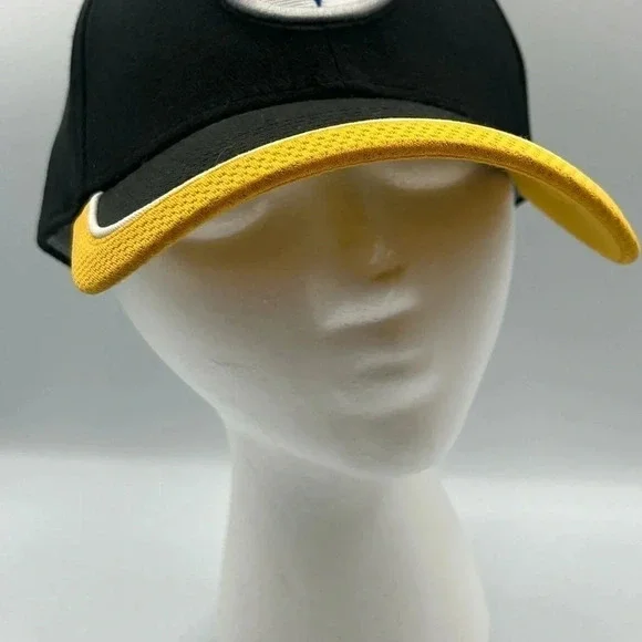 Pittsburgh Steelers New Era hat/ball Size S/M. Elastic - Picture 8 of 16